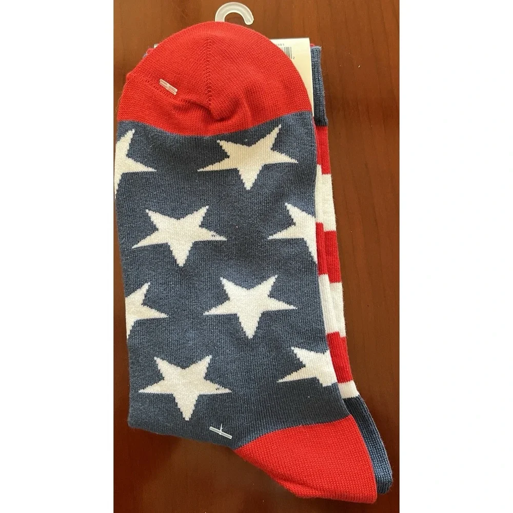 NWT Primitives by Kathy Socks - Socks - Stars & Stripes, One Size Fits Most